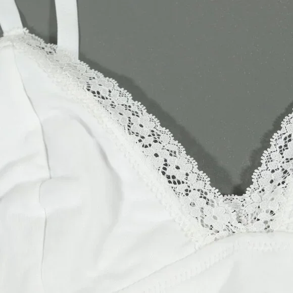 NWT Jenni On Repeat Bright White Bralette - Picture 3 of 16